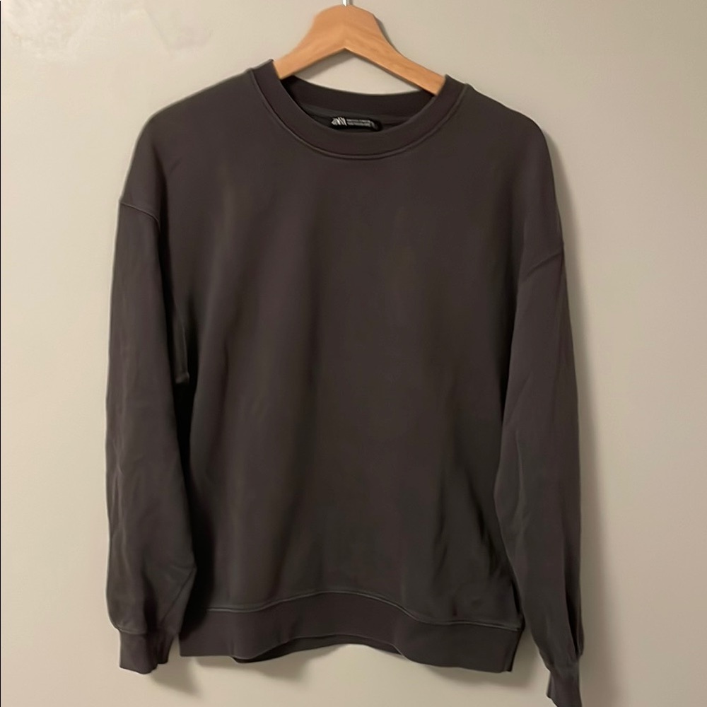 Zara Grey Crewneck Sweater/Sweatshirt